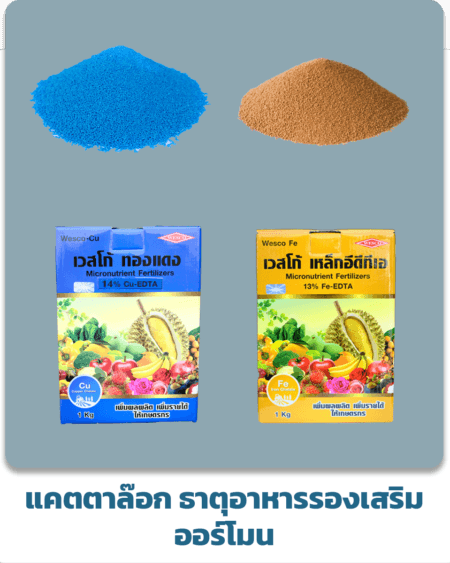 ธาตุอาหารรองเสริม&ฮอร์โมน