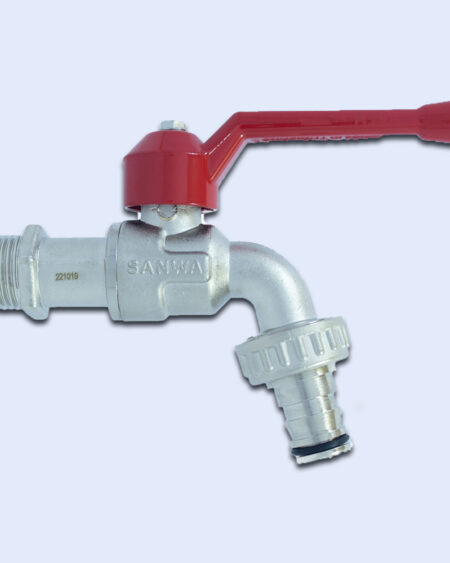 ก๊อกน้ำบอลสนาม-ซันวา-ขนาด-4-หุน-6-หุน-พร้อมข้อต่อสวมสายยาง-ทองเหลืองแท้