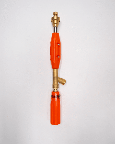 ด้ามพ่นยาจระเข้ดาว-รุ่นหัวเทอร์โบ-ความยาว-35-ซม-สีส้ม-ก้านสแตนเลส-หัวทองเหลือง
