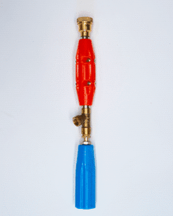 ด้ามพ่นยารุ่นมาตรฐาน หัวตรง 1ฟุต สีฟ้า-ส้ม (845S)