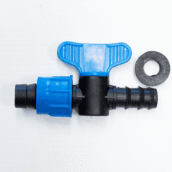 ข้อต่อและวาล์วระบบเทปน้ำหยด