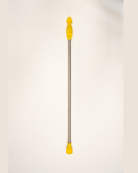 ด้ามพ่นยาสแตนเลส-ก้านยืดหดได้-หัวพ่นสีเหลืองขนาดใหญ่-แข็งแรงทนทาน