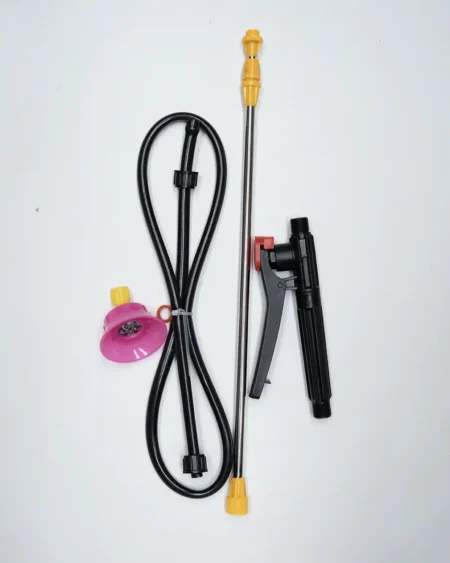 ชุดด้ามพ่นยา-สายพ่นยา-ครบชุด-4-ชิ้น-สำหรับเครื่องพ่นยาแบตเตอรี่-ก้านสแตนเลส-หัวพลาสติก