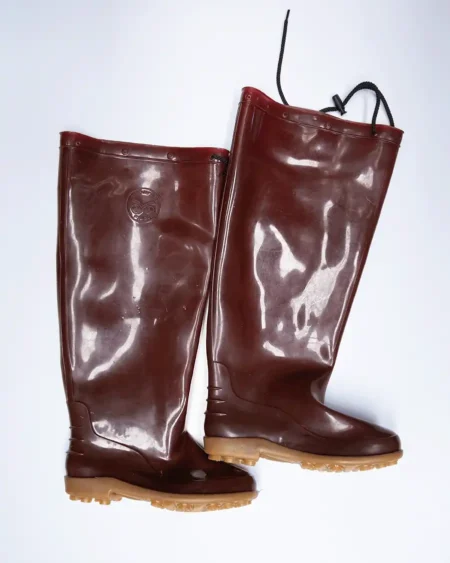 รองเท้าบูท-Flying-Saucer-รุ่น-A4900-สีน้ำตาล-ทรงสูงพิเศษ-เหนือเข่า-เนื้อยางนิ่ม-สวมใส่สบาย