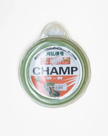 เอ็นตัดหญ้า-CHAMP-รุ่นลวดสลิง-3มม-แบบเหลี่ยม-สีเขียว-ยาว-15เมตร-คุณภาพสูง