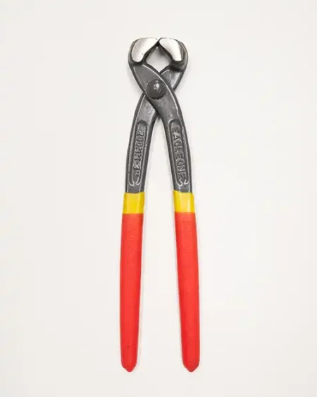 คีมผูกลวด-EAGLE-ONE-ขนาด-8-นิ้ว-ด้ามหุ้มยางสีแดงเหลือง-วัสดุเหล็กกล้าแข็งแรง