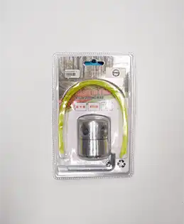 ชุดหัวเอ็นตัดหญ้าอลูมิเนียม 4 รู รุ่นขันสกรูด้านบน แข็งแรงทนทาน เปลี่ยนสายเอ็นง่าย ใส่ได้กับเครื่องตัดหญ้าทุกรุ่น - Image 3