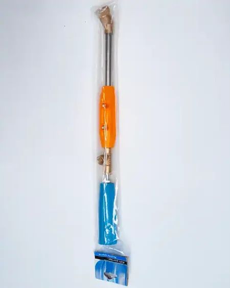 ด้ามพ่นยารุ่นมาตราฐานหัวงอ 1 ฟุตส้ม น้ำเงิน