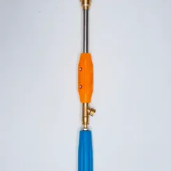 ด้ามพ่นยารุ่นมาตรฐาน-หัวตรง-ความยาว-1.5-ฟุต-สีฟ้า-ส้ม-หัวทองเหลือง-ก้านสแตนเลส