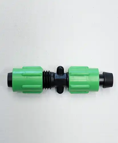 ต่อตรงเทปน้ำหยด-16-มม-แบบแบน-สีเขียว-คุณภาพสูง