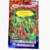 เมล็ดพันธุ์พริกขี้หนูสวน-Hot-Pepper-ตราภูเขาทอง-หน้าซองแสดงรูปผลพริกขี้หนูสวนผลเล็กสีเขียวและแดงสด-ติดผลดกเต็มต้น