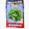 เมล็ดพันธุ์มินิคอส-Mini-Cos-ตราภูเขาทอง-หน้าซองแสดงรูปผักสลัดทรงพุ่มขนาดกะทัดรัดสีเขียวสด-เมล็ดพันธุ์คุณภาพดี