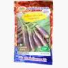 เมล็ดพันธุ์มะเขือม่วงลิง-Purple-Eggplant-ตราภูเขาทอง-หน้าซองแสดงรูปผลมะเขือขนาดเล็กสีม่วงสดใส-ติดผลดกสวยงาม