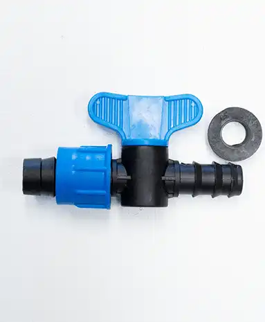 วาล์วเทปน้ำหยด-16-มม-เกรดพรีเมียม-สีน้ำเงิน-พร้อมลูกยางกันซึม