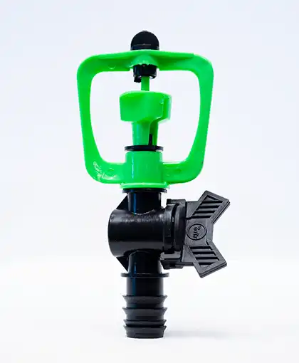 สปริงเกอร์นิกส์-NICS-หมุนรอบตัว-พร้อมวาล์วหม่อง-PE-25-มม-ติดตั้งง่าย