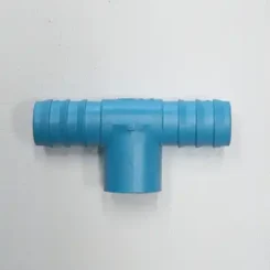 สามทาง PVC-PE ข้อต่อแยกสามทาง สีฟ้า-อุปกรณ์ระบบน้ำเกษตร