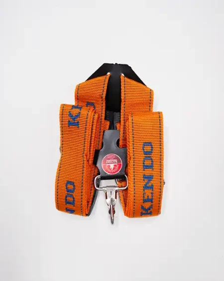 สายสะพายเครื่องตัดหญ้า-Kendo-แบบบ่าคู่-สีส้ม-สายหนาพิเศษ-พร้อมหัวเกี่ยวเหล็กและแผ่นรองหลังแข็งแรง