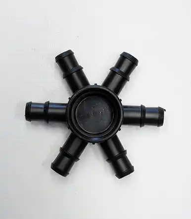 หกทางพีอี 1" x 16 มม. | ข้อต่อแยกระบบน้ำหยด - Image 3