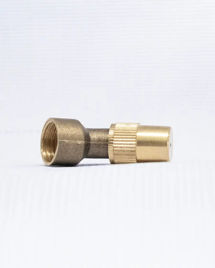 หัวพ่นยาทองเหลือง 1 รู พร้อมข้องอทองเหลืองแท้ ฉีดพุ่งแรง แม่นยำ ทนทานต่อสารเคมี ไม่เป็นสนิม - Image 5