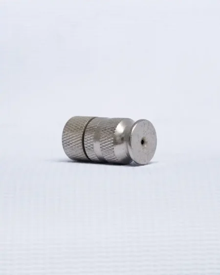 หัวพ่นยาทำจากทองเหลืองชุบสีเงิน-1-รู-ฉีดพุ่งแรง-ทนทานต่อสารเคมี-ไม่เป็นสนิม