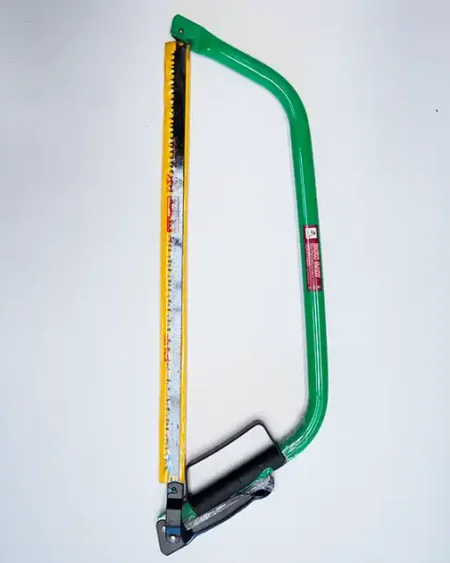 เลื่อยคันธนู-Eagle-One-พร้อมใบเลื่อย-โครงเหล็กสีเขียว-แข็งแรงทนทาน