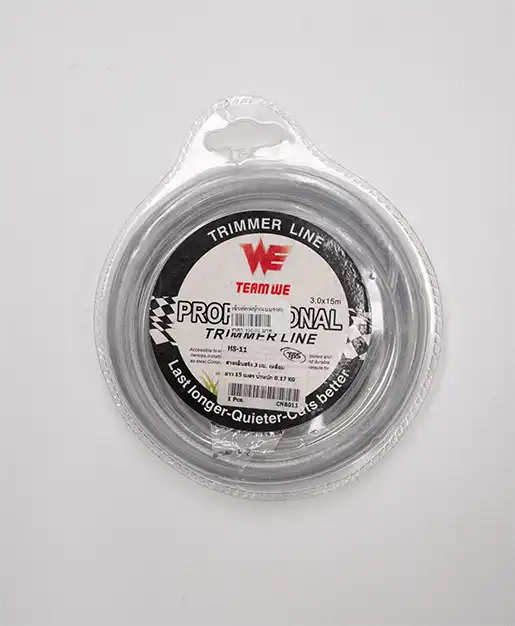 เอ็นตัดหญ้า รุ่นลวดสลิง (ทรงกลม) 3.0 มม. แบรนด์ Mainstay ไส้เหล็กเหนียวพิเศษ ตัดหญ้าคมกริบ ทนทานงานหนัก - Image 3